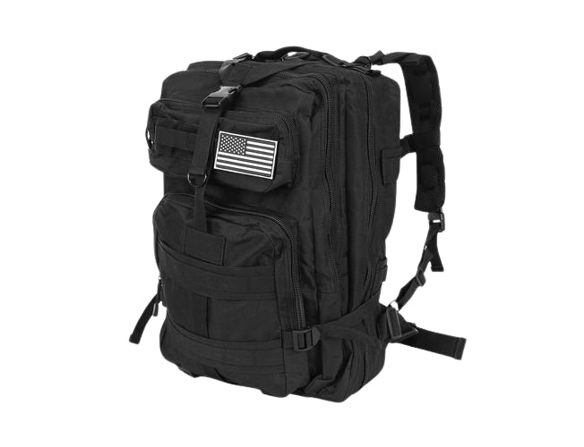 Military backpack XL black