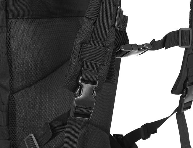 Military backpack XL black