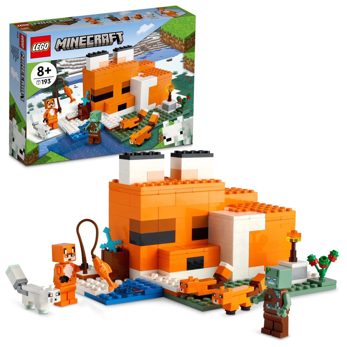 Minecraft - Fox hut 21178