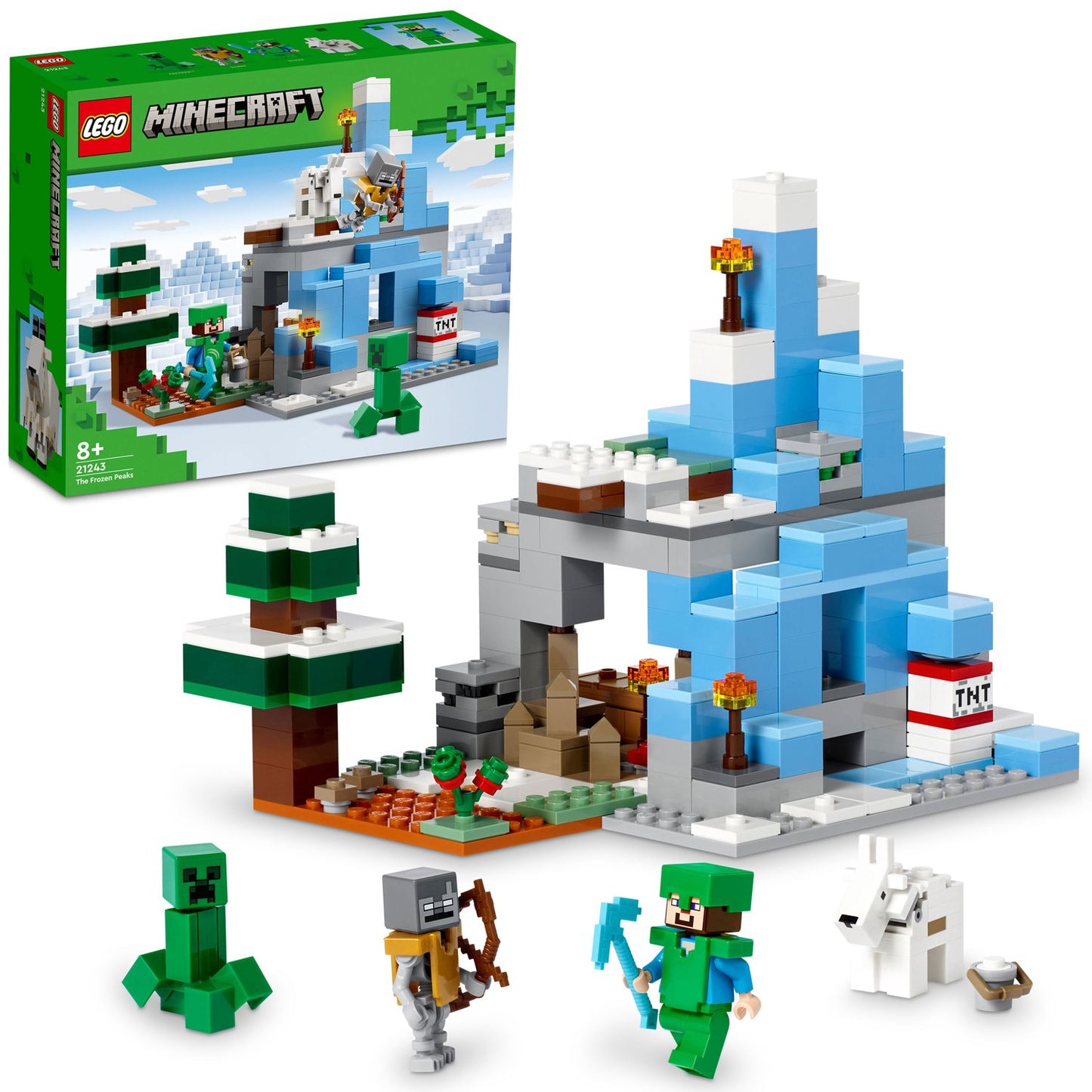 Minecraft The frosty mountains 21243