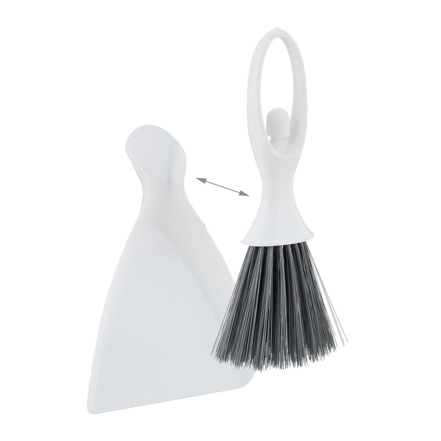 Mini Dustpan & Brush Set, 4-Pack, Compact Design