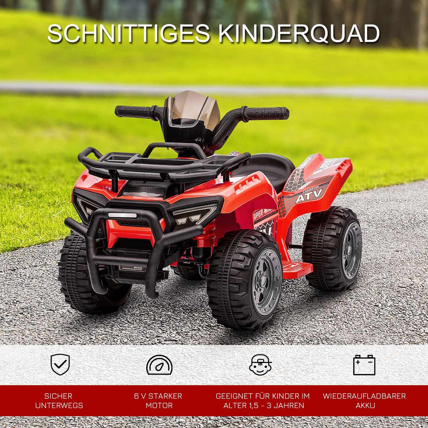Mini Electric Quad for toddlers 18-36 months – Pink