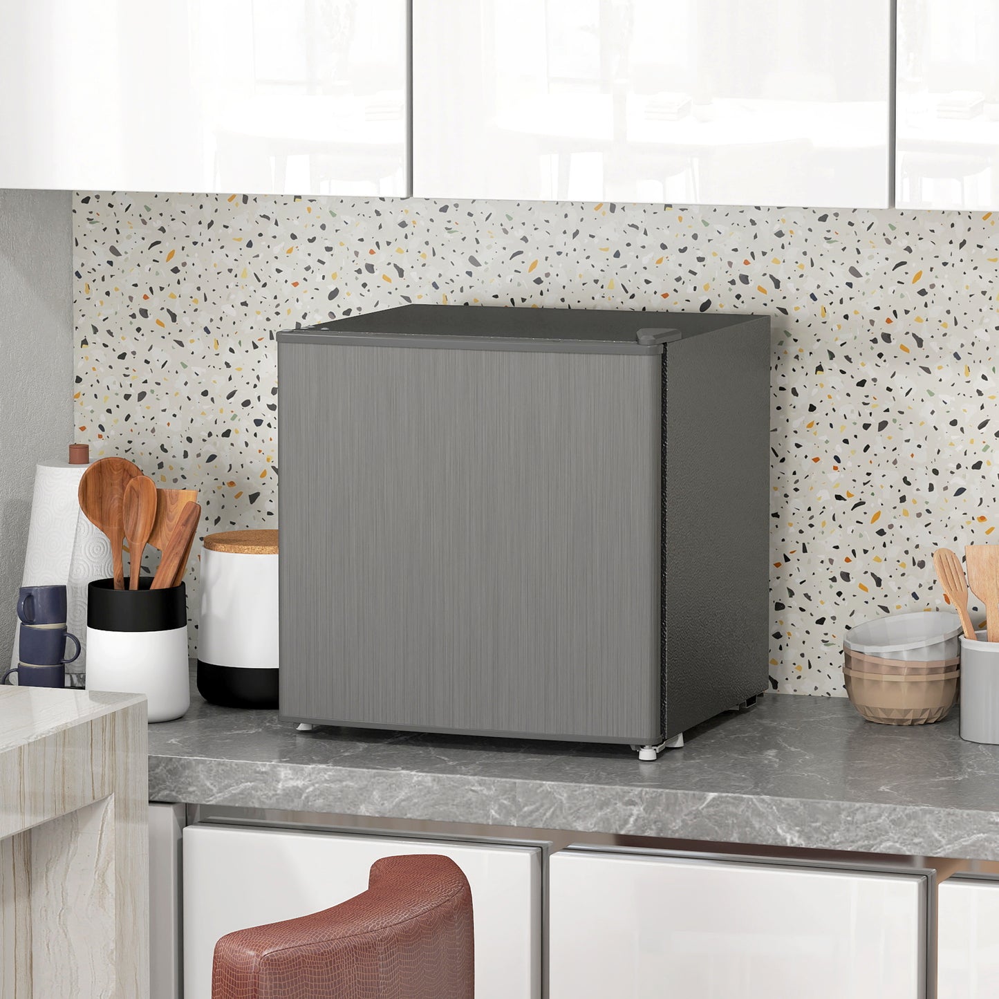 Mini Freezer 35L, Electric, Freestanding, Grey