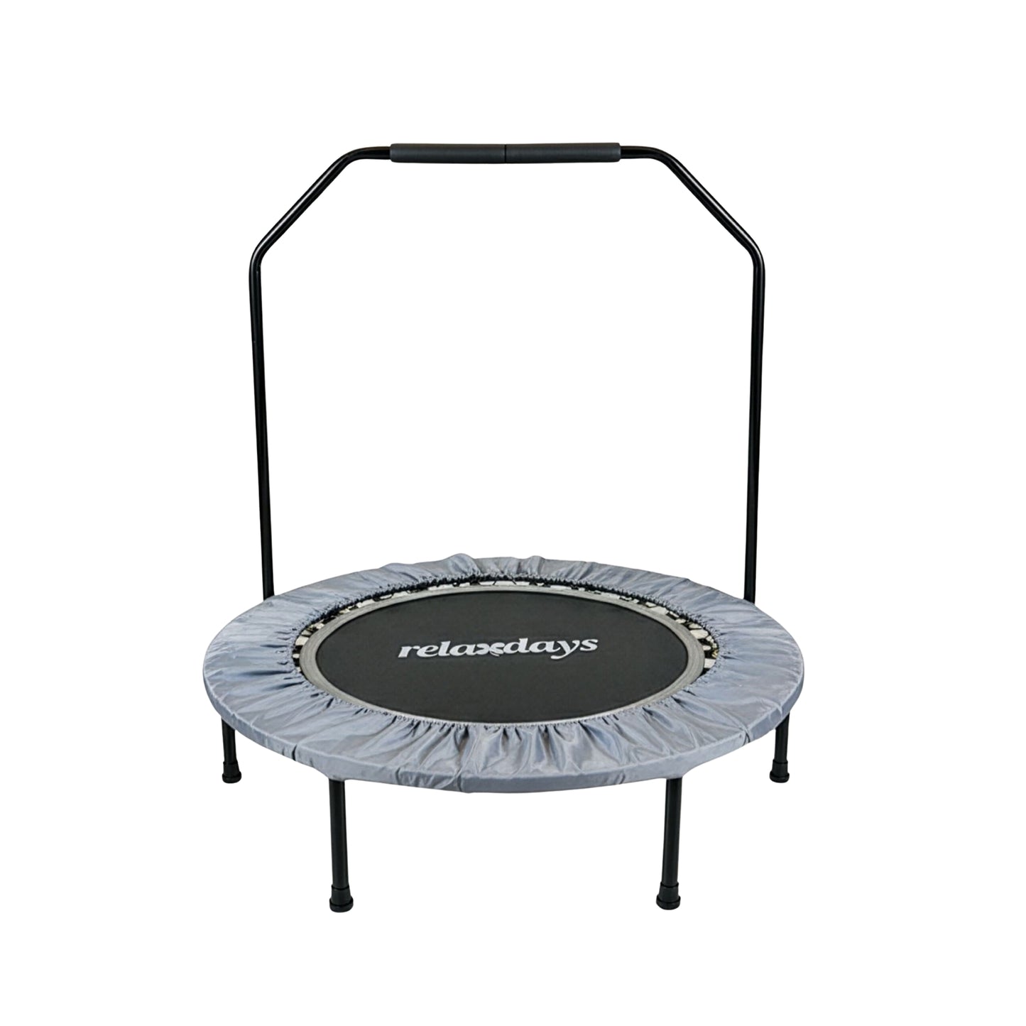 Mini Trampoline with Safety Bar, 102 cm Diameter