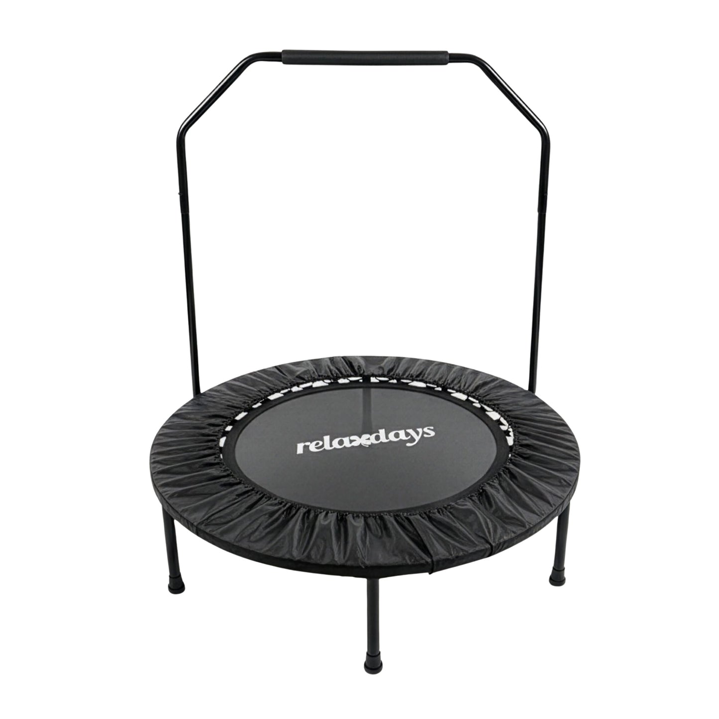 Mini Trampoline with Safety Bar, 102 cm Diameter