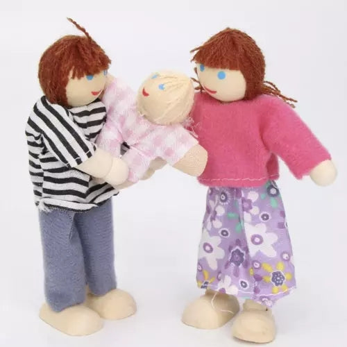 Miniature dolls - 7 pcs. Kruzzel 19764