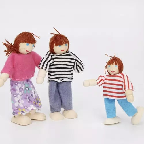 Miniature dolls - 7 pcs. Kruzzel 19764