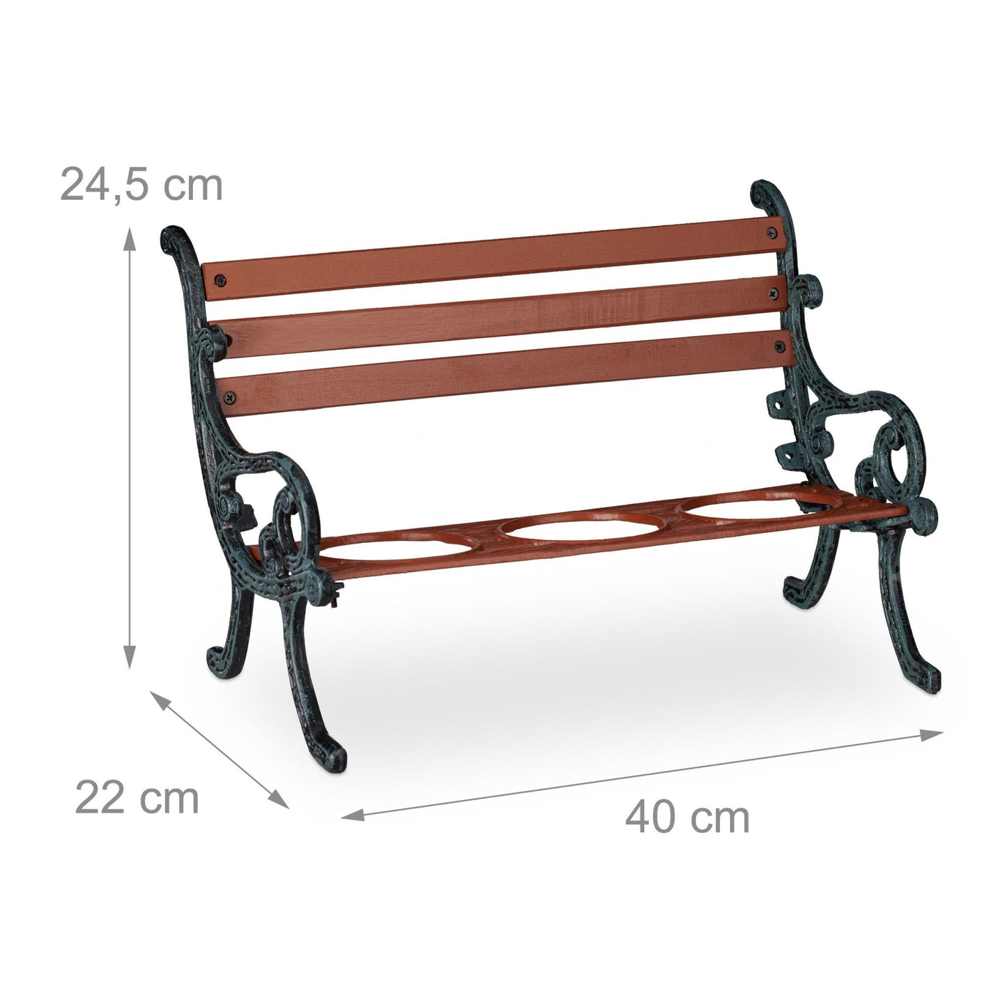 Mini flower bench