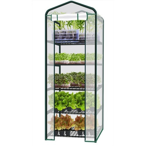 Mini foil greenhouse - 5 shelves 23359