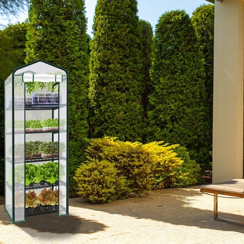 Mini foil greenhouse - 5 shelves 23359