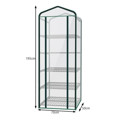 Mini foil greenhouse - 5 shelves 23359