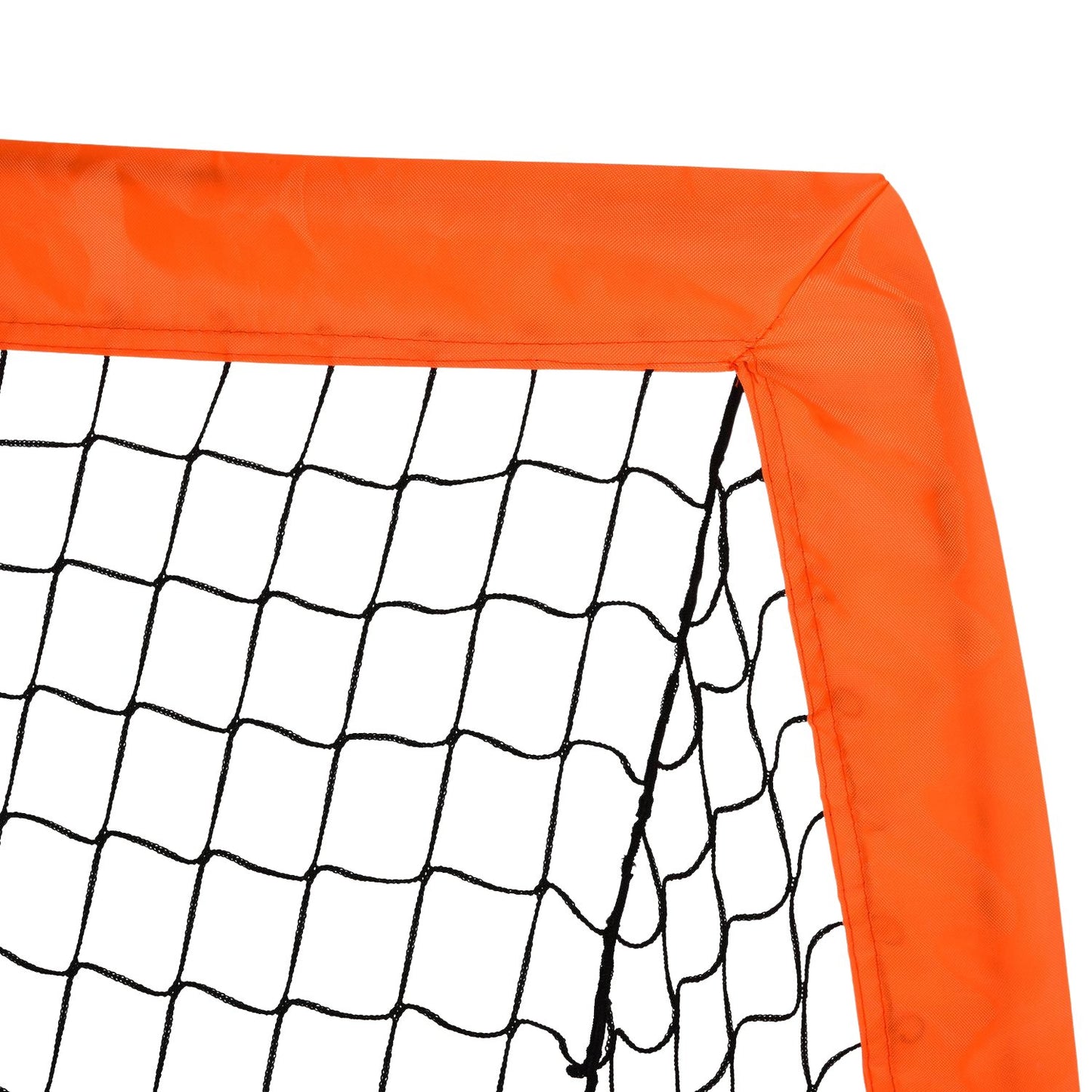 Mini folding soccer goals, metal and Oxford cloth, set of 2