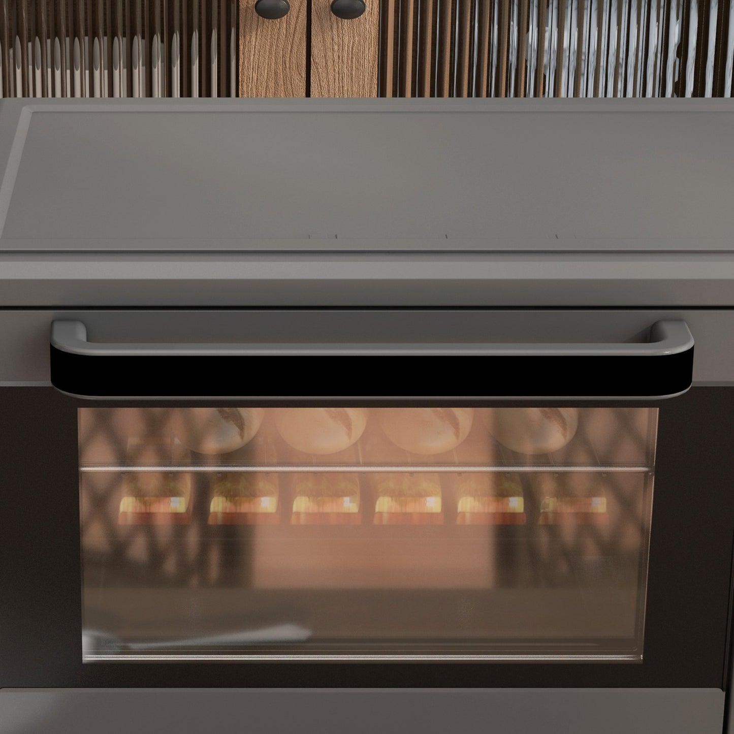 21L Mini Oven – 1400W, Timer & Temp Control, Stainless Steel