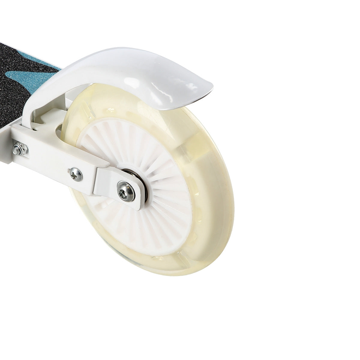 Mint Green Kick Scooter – Adjustable Height, Foldable Design