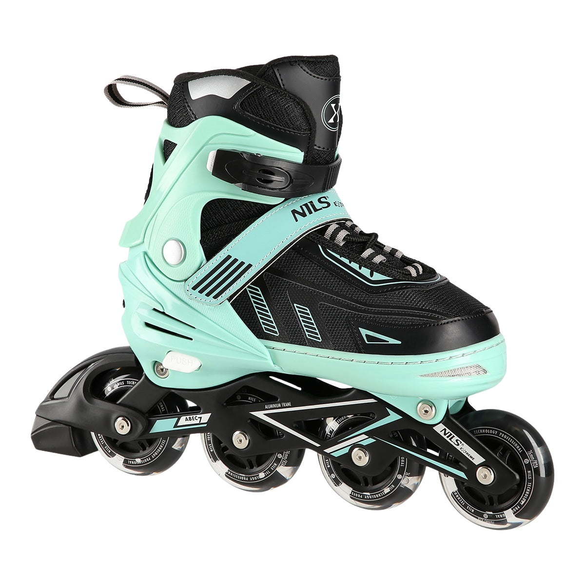 Mint LED Inline Skates, Size M (35-38)