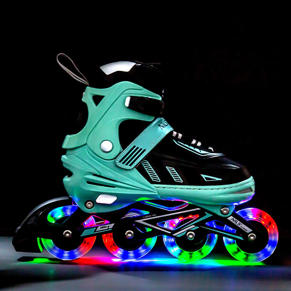 Mint LED Inline Skates, Size M (35-38)