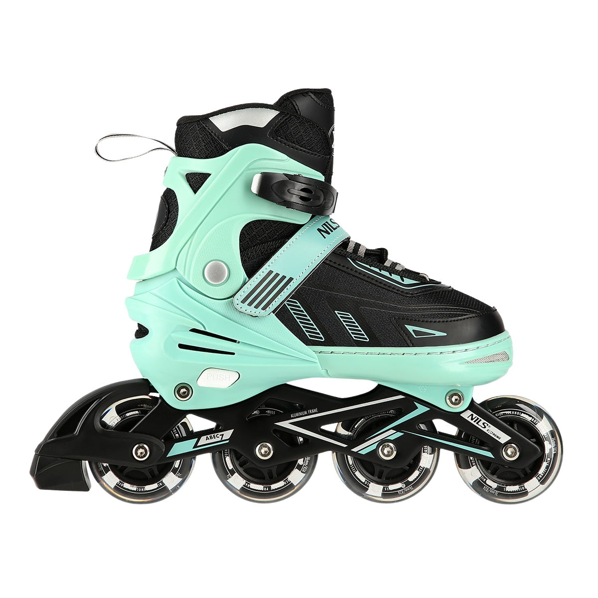 Mint LED Inline Skates, Size XL (43-45)