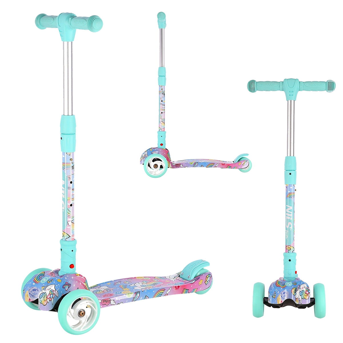 Mint Scooter, Adjustable Height, Lightweight Design