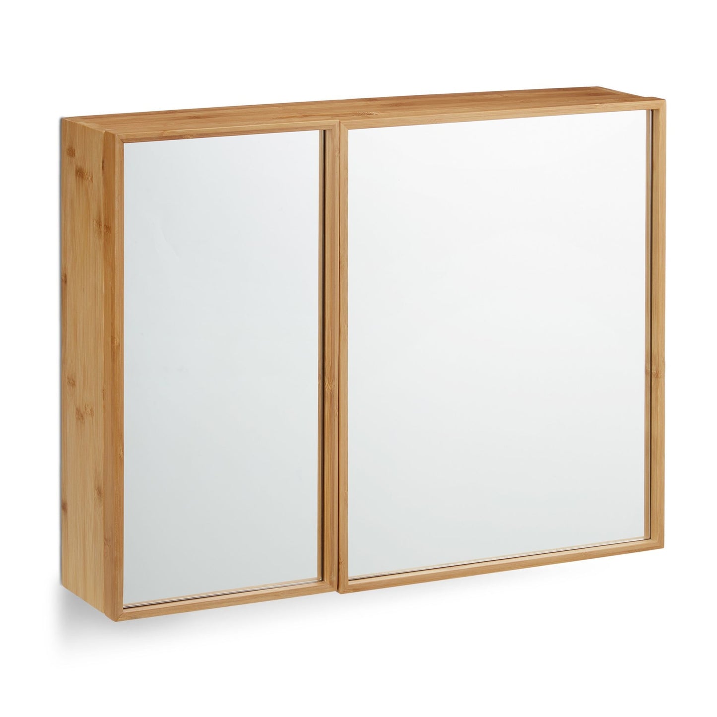 Mirror cabinet for bathroom with 2 doors