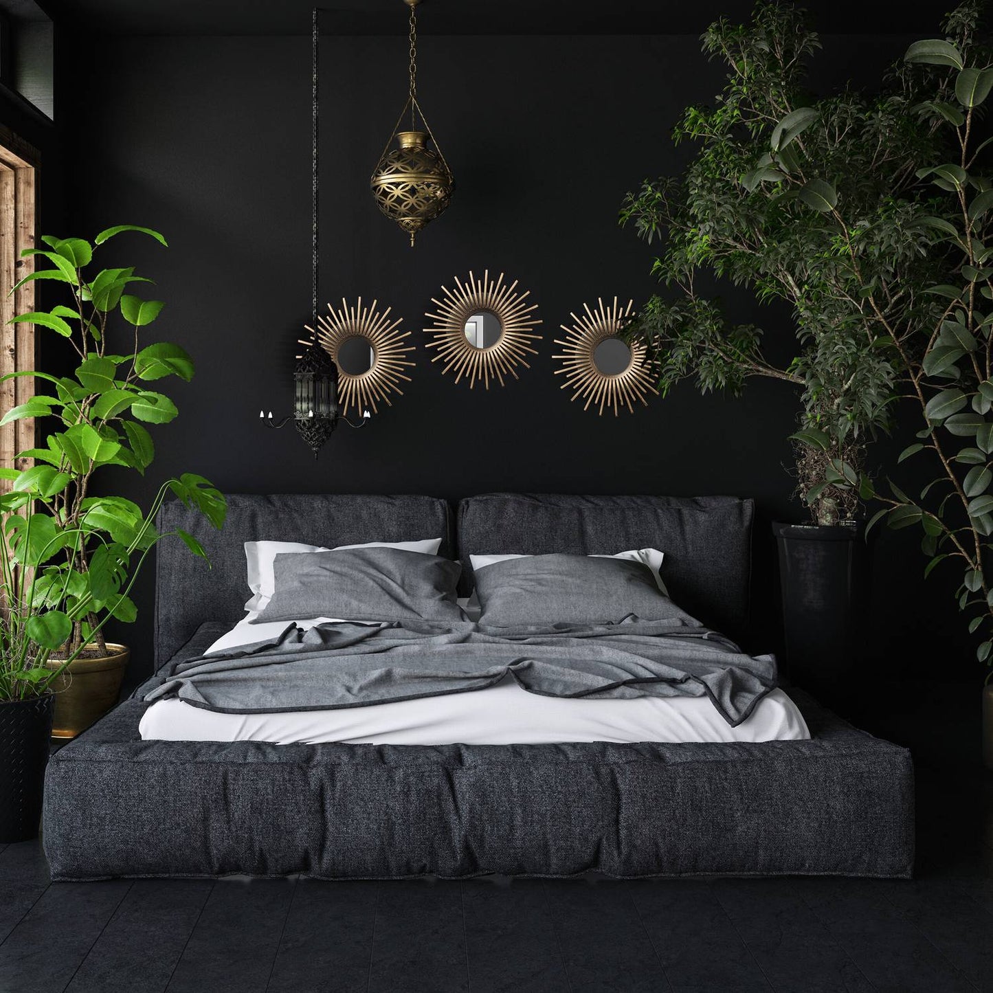 Mirror set of 3 sun