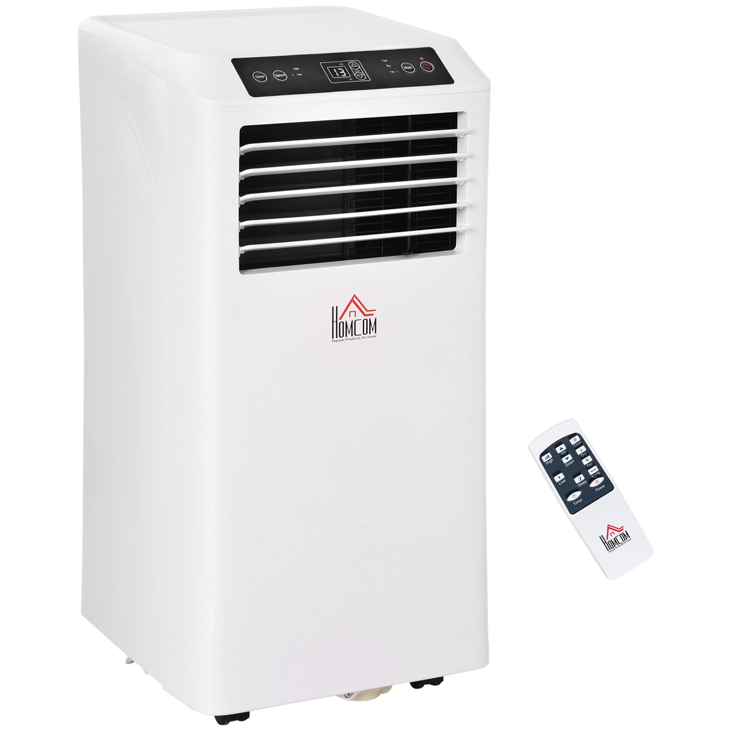 Portable air conditioner 2.9 kW with dehumidifier and timer