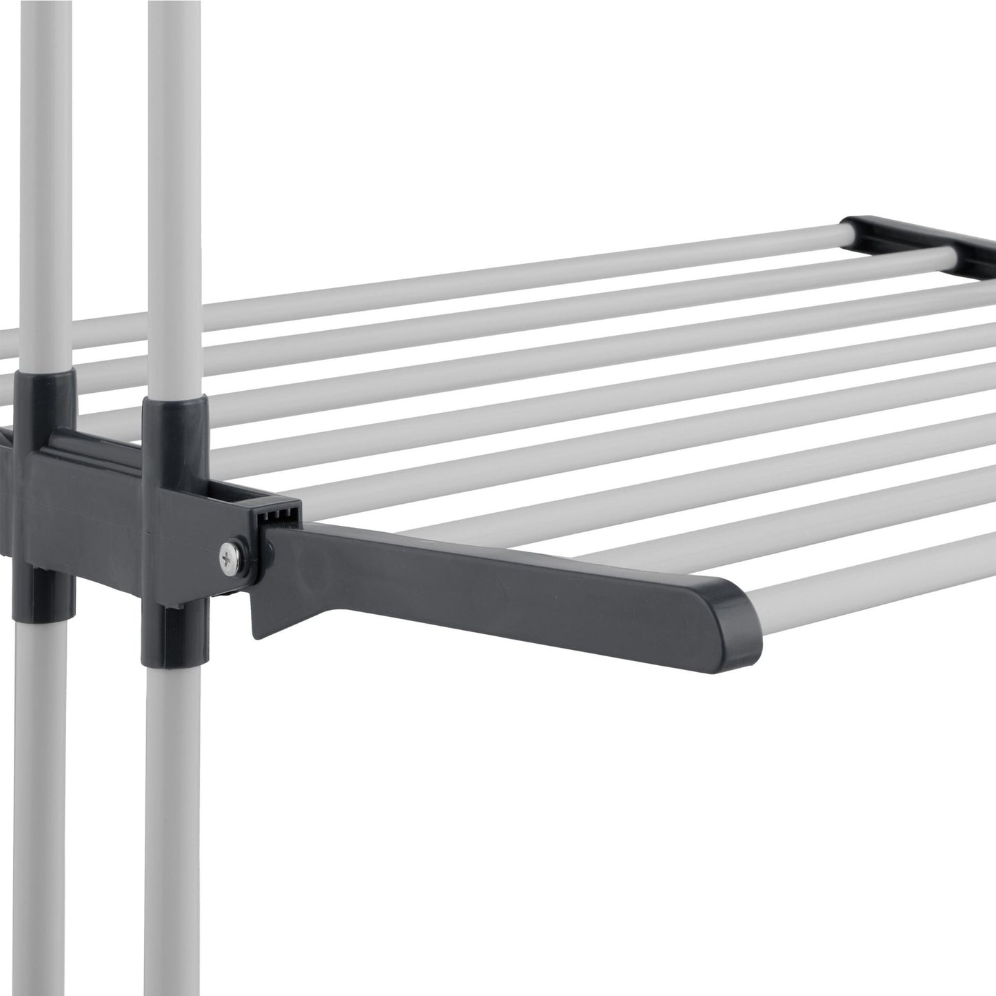Mobile Clothes Airer with Wheels, Folding Wings