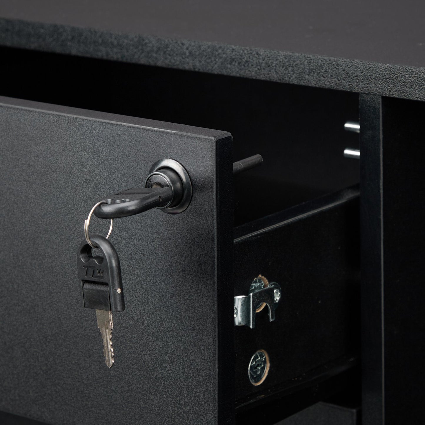Mobile File Cabinet with 3 Drawers and File Storage