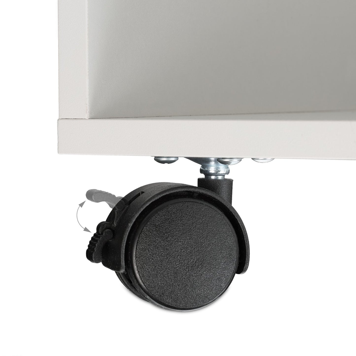 Mobile Office Trolley with 3 Compartments