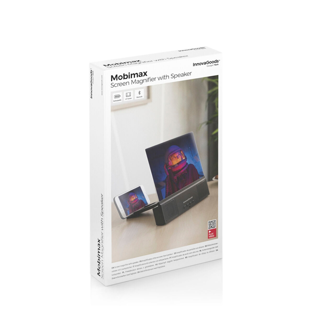 Mobile Phone Screen Amplifier with Speaker Mobimax InnovaGoods