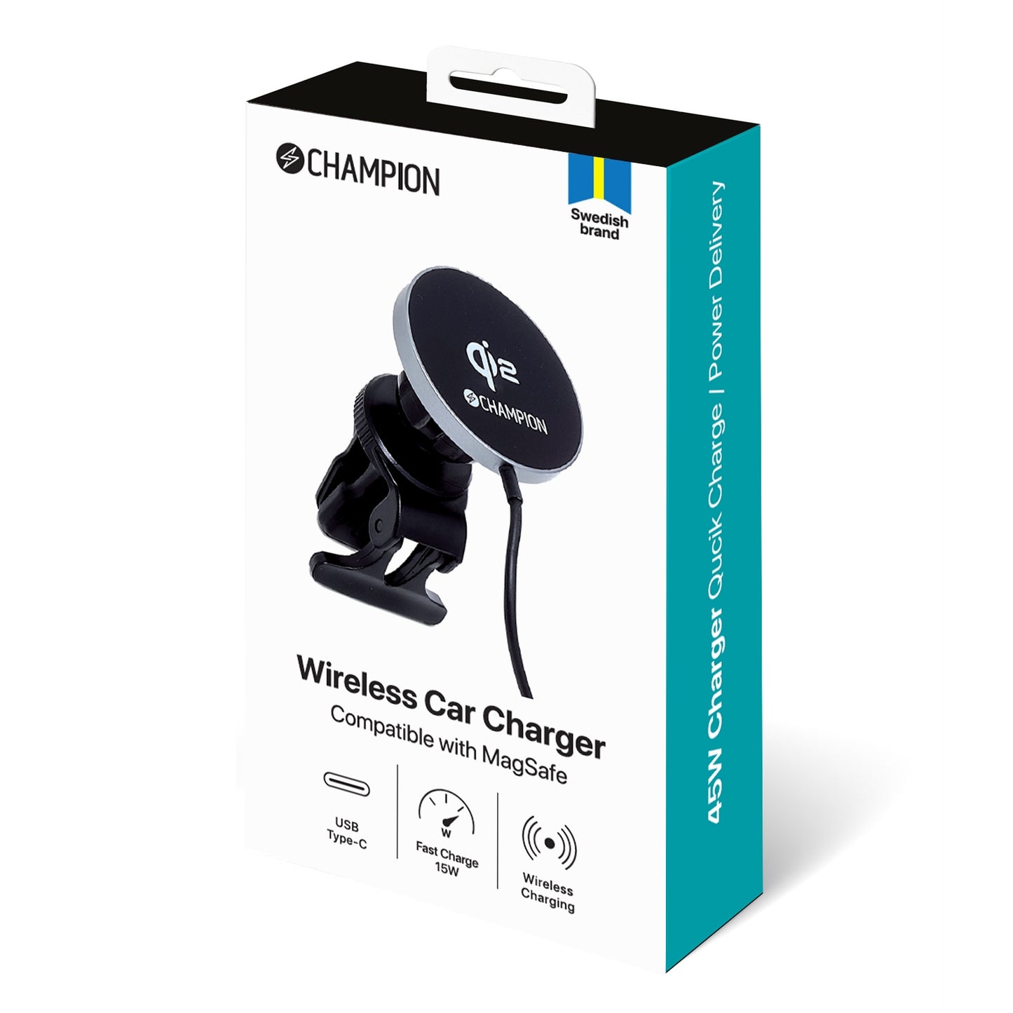 Mobile phone holder Car QI2 15W