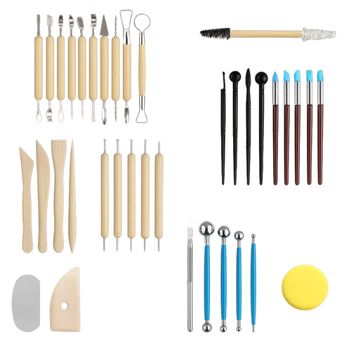 Modeling and Sculpting Tools Set, 10 Pieces
