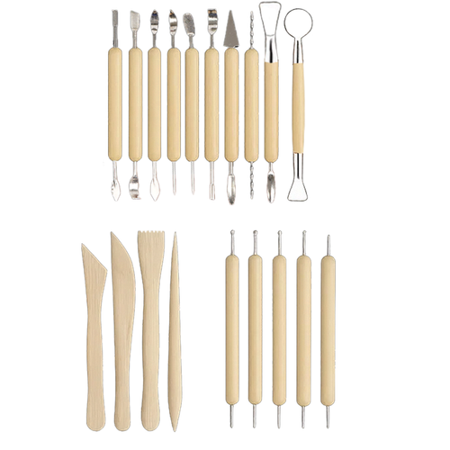 Modeling and Sculpting Tools Set, 10 Pieces