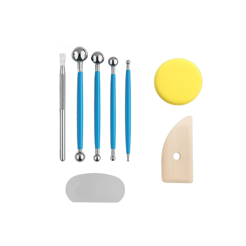 Modeling and Sculpting Tools Set, 10 Pieces