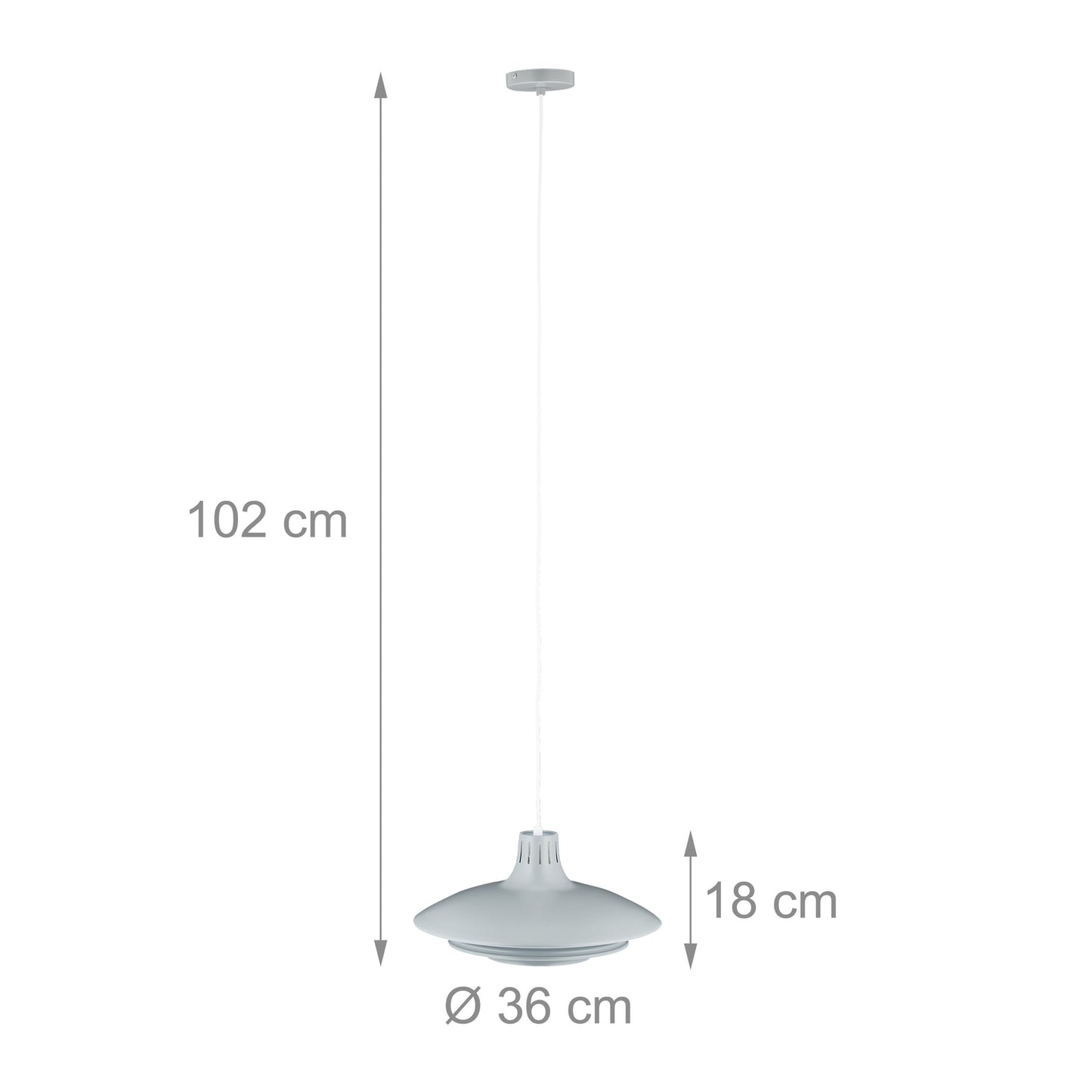 Modern Metal Hanging Lamp