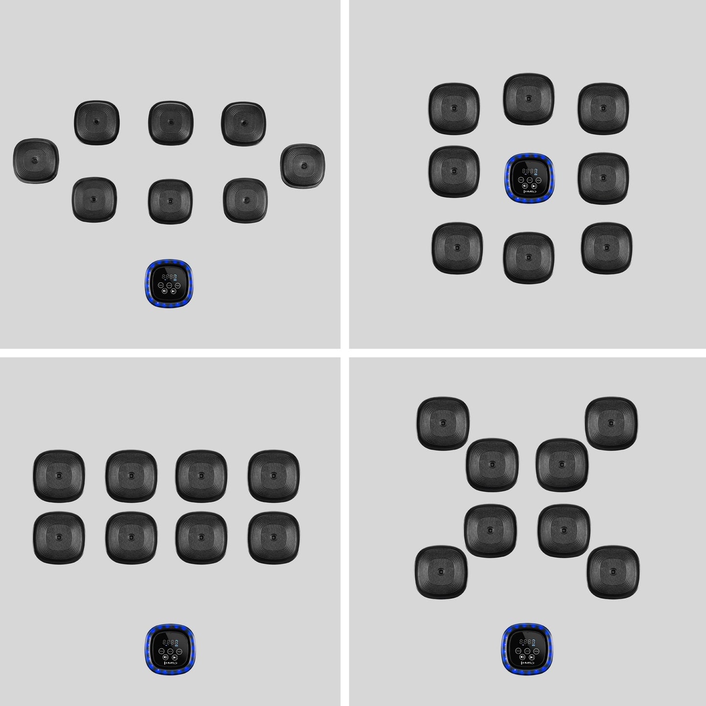 Modular Boxing Wall with Bluetooth & MMA Gloves