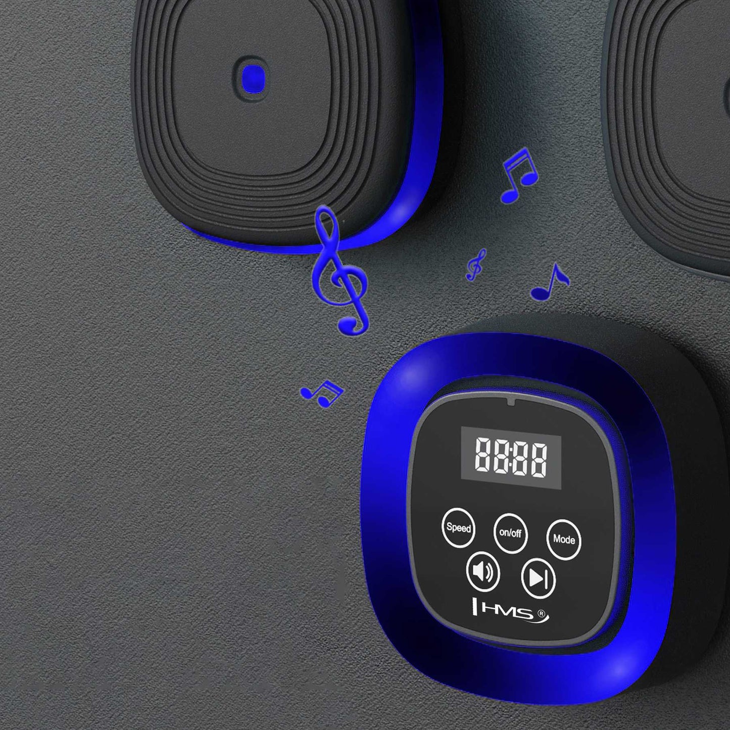 Modular Boxing Wall with Bluetooth & MMA Gloves