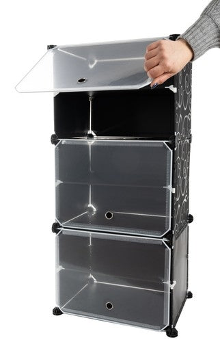 Modular shoe rack - 6 levels