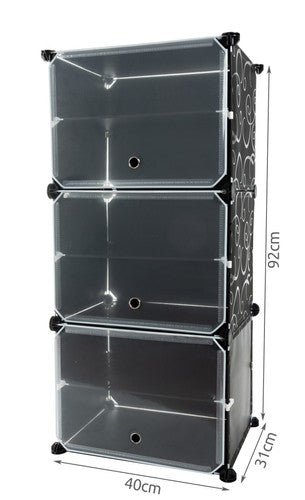 Modular shoe rack - 6 levels