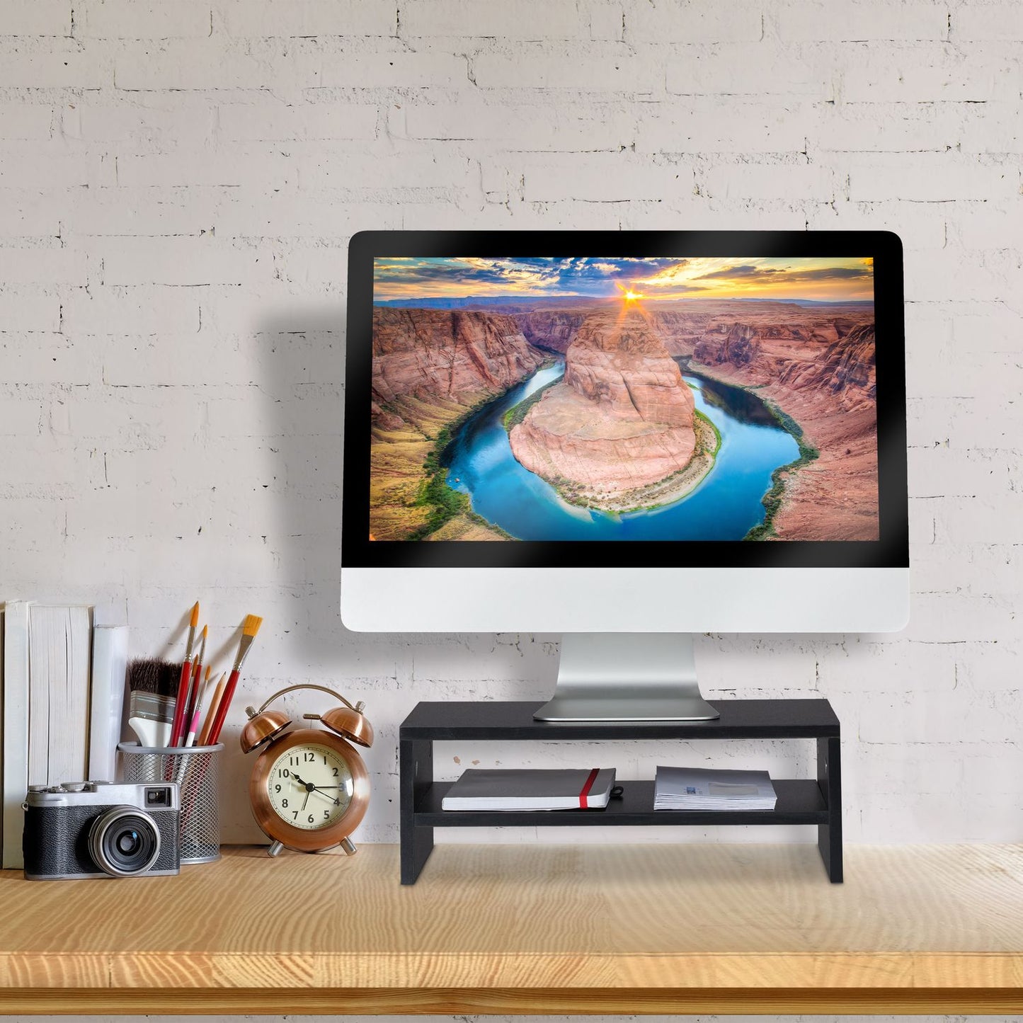 Monitor stand black