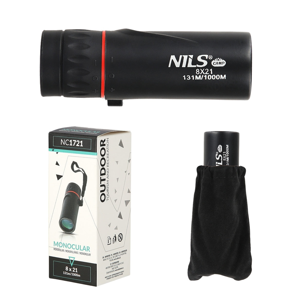 Monocular Telescope, Compact, High-Definition Lens