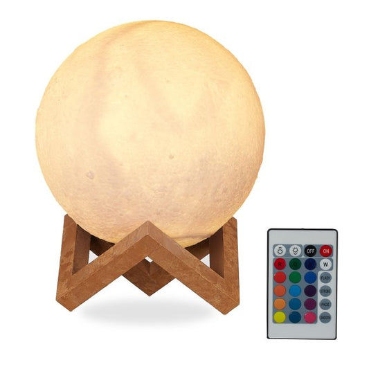 Moon Lamp 3D Colour-changing