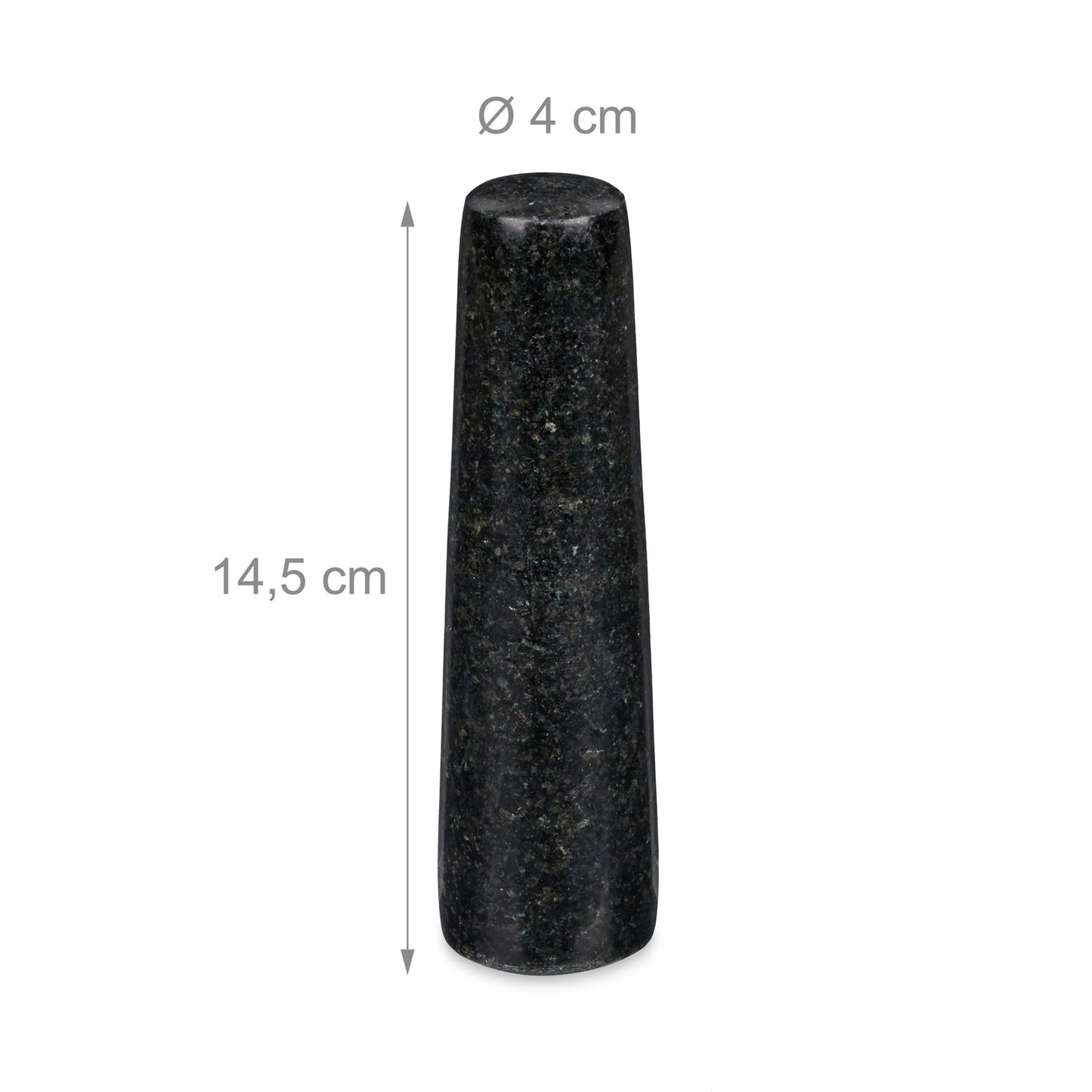 Mortar granite with impact