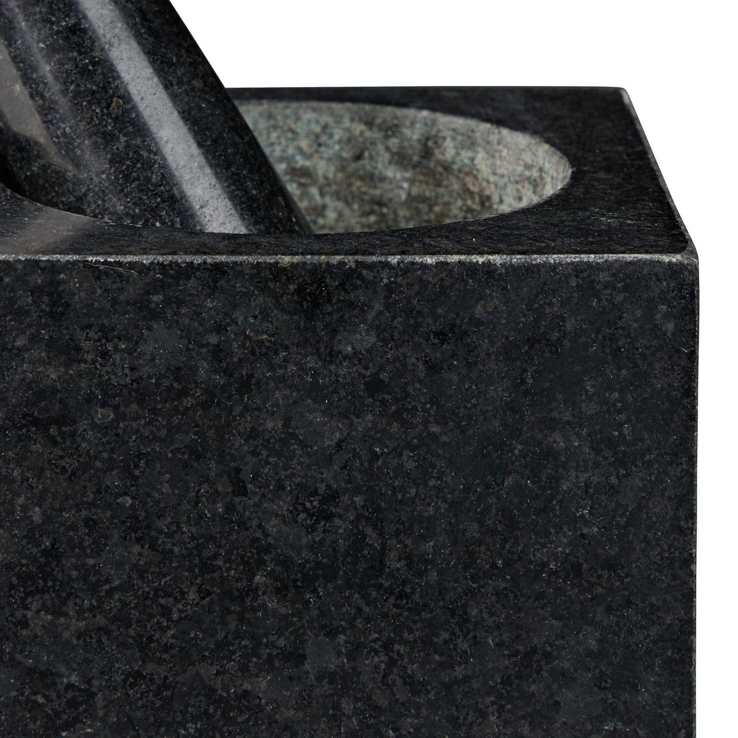 Mortar granite with impact