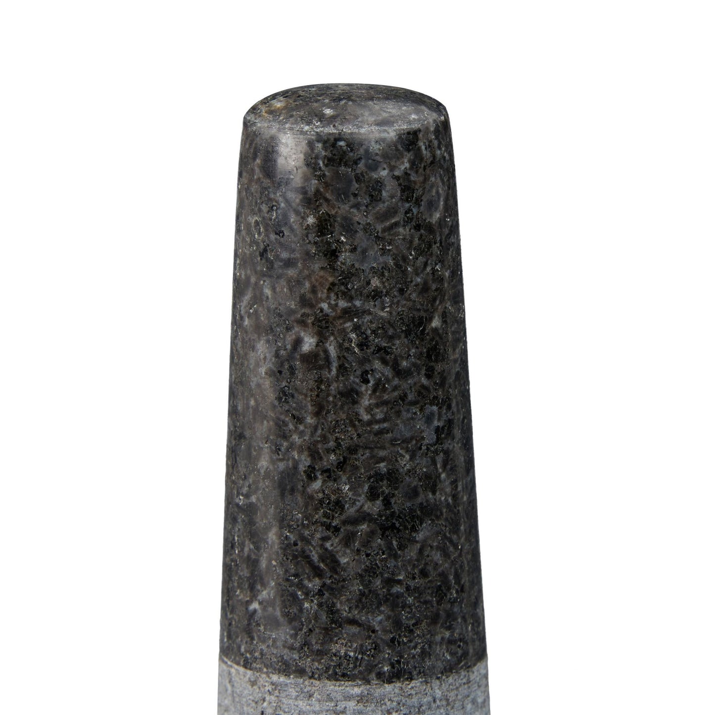 Mortar granite with impact