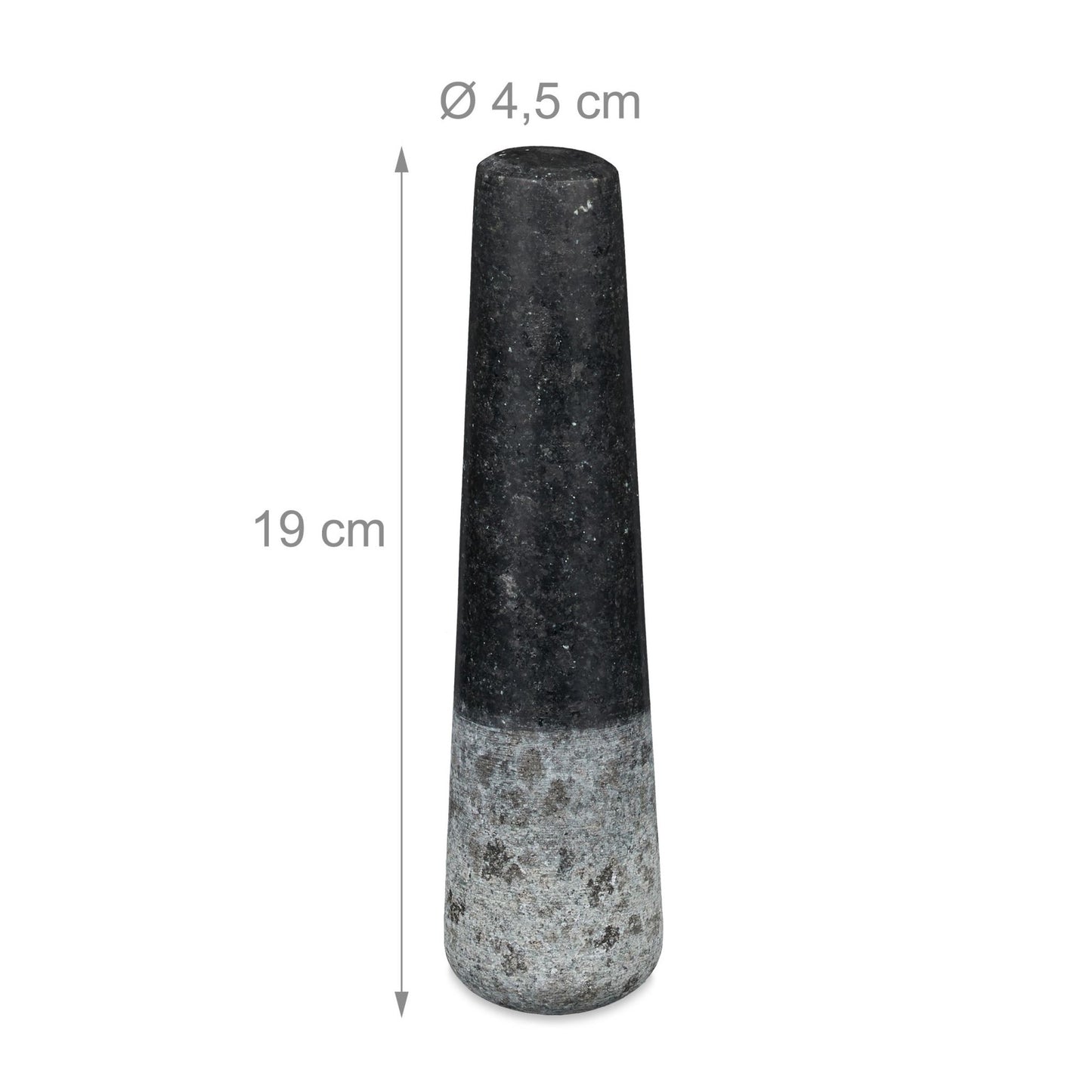 Mortar granite with impact