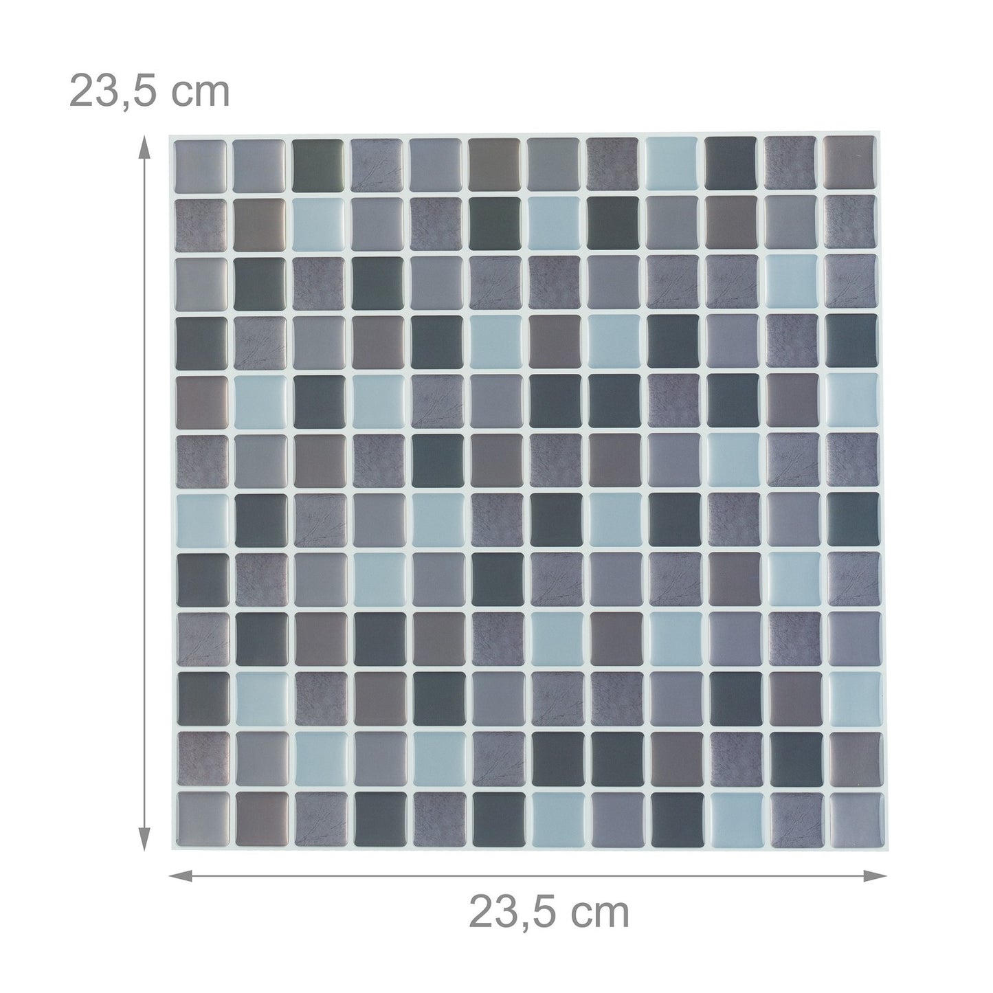 Mosaic tiles - stickers - set of 10