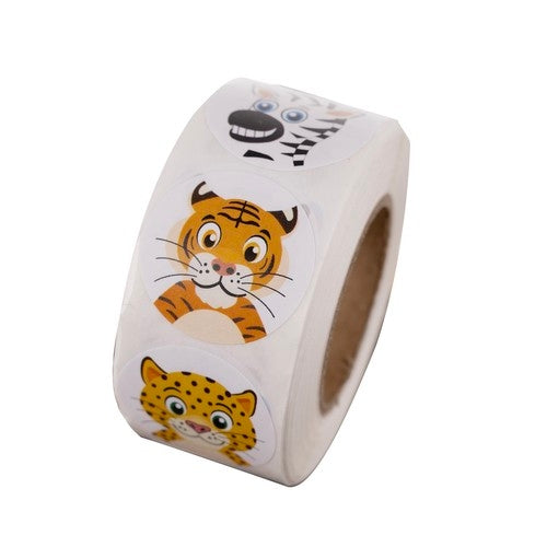 Motivational stickers - roll of 500 pcs. Kruzzel 22947
