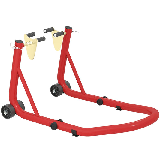 Motorcycle Stand Set, Front/Rear, Steel, 544 kg Capacity