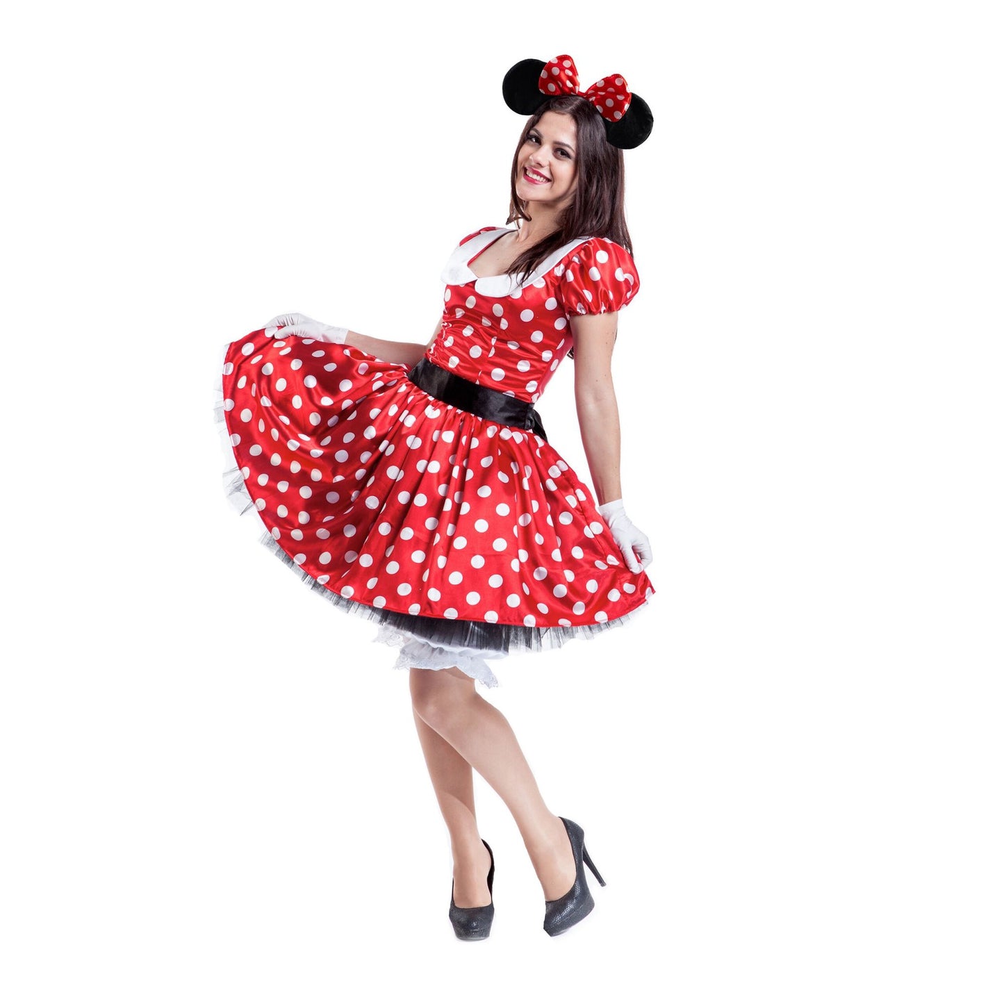 Mouse headband with bow in set of 6