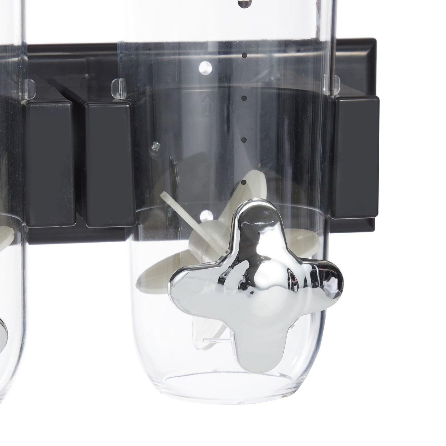 Mueslidispenser double for wall mounting